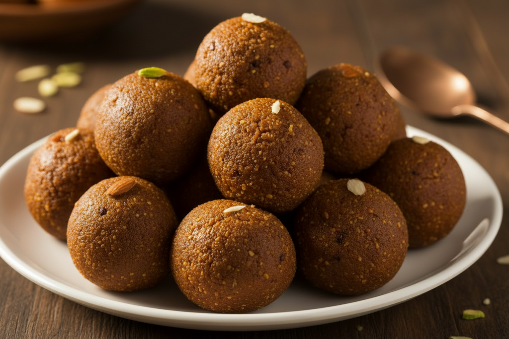 can you make brown instead of black pinni? please put it in white plate
